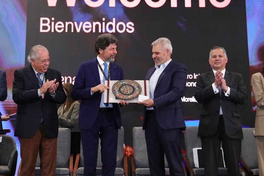 Inaugura Bedolla Bienal oriGIn; dan Indicación Geográfica a 5 productos michoacanos Inaugura Bedolla Bienal oriGIn; dan Indicación Geográfica a 5 productos michoacanos