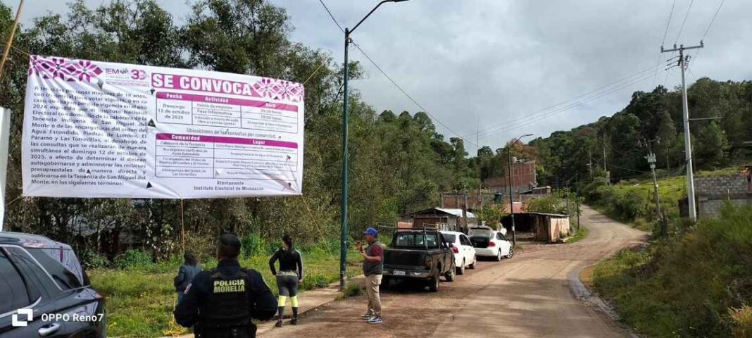 Necesaria la presencia del gobierno en la votación sobre autogobierno en San Miguel del Monte: IEM Necesaria la presencia del gobierno en la votación sobre autogobierno en San Miguel del Monte: IEM