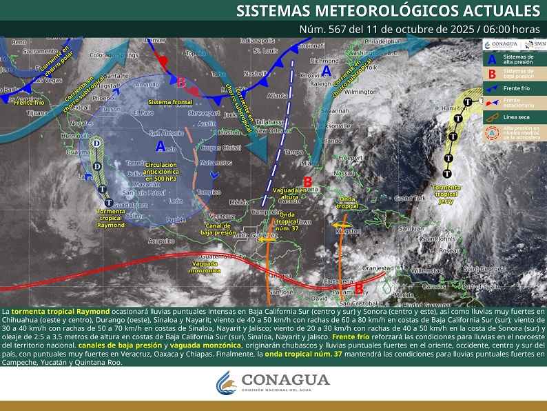 Pronóstico de chubascos con lluvias puntuales fuertes para hoy sábado en Michoacán Pronóstico de chubascos con lluvias puntuales fuertes para hoy sábado en Michoacán
