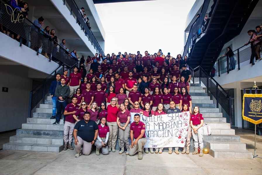 A reforzar estrategias para su crecimiento profesional, se compromete Yarabí Ávila con estudiantes de Seguridad Pública A reforzar estrategias para su crecimiento profesional, se compromete Yarabí Ávila con estudiantes de Seguridad Pública