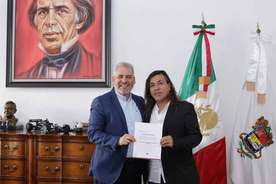 Nombra Bedolla a Sergio Pimentel como nuevo rector de la UTM Nombra Bedolla a Sergio Pimentel como nuevo rector de la UTM