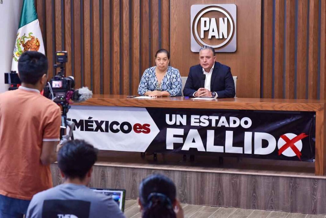 Morena, la «tapaderita» de sus malos gobiernos: PAN Michoacán Morena, la «tapaderita» de sus malos gobiernos: PAN Michoacán