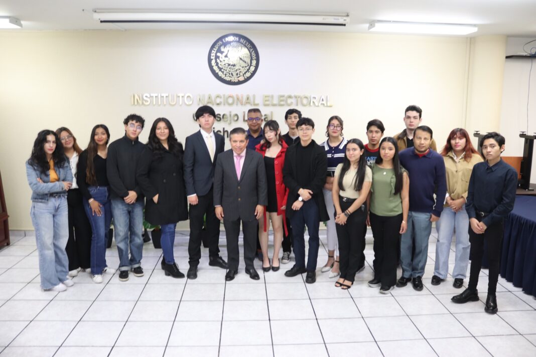 INE Michoacán imparte plática en materia electoral a estudiantes de la Facultad de Derecho y Ciencias Sociales de la UMSNH INE Michoacán imparte plática en materia electoral a estudiantes de la Facultad de Derecho y Ciencias Sociales de la UMSNH
