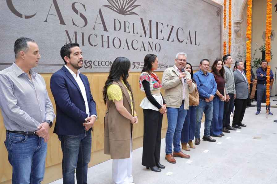 Inaugura gobernador Casa del Mezcal Michoacano Inaugura gobernador Casa del Mezcal Michoacano