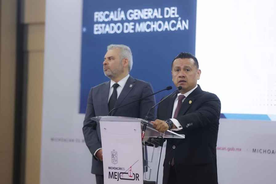 Fiscalía de Michoacán avanza en la investigación del homicidio del alcalde de Uruapan, Carlos Manzo Fiscalía de Michoacán avanza en la investigación del homicidio del alcalde de Uruapan, Carlos Manzo