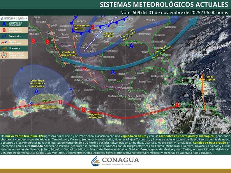 Para hoy sábado, se esperan lluvias e intervalos de chubascos en Michoacán Para hoy sábado, se esperan lluvias e intervalos de chubascos en Michoacán