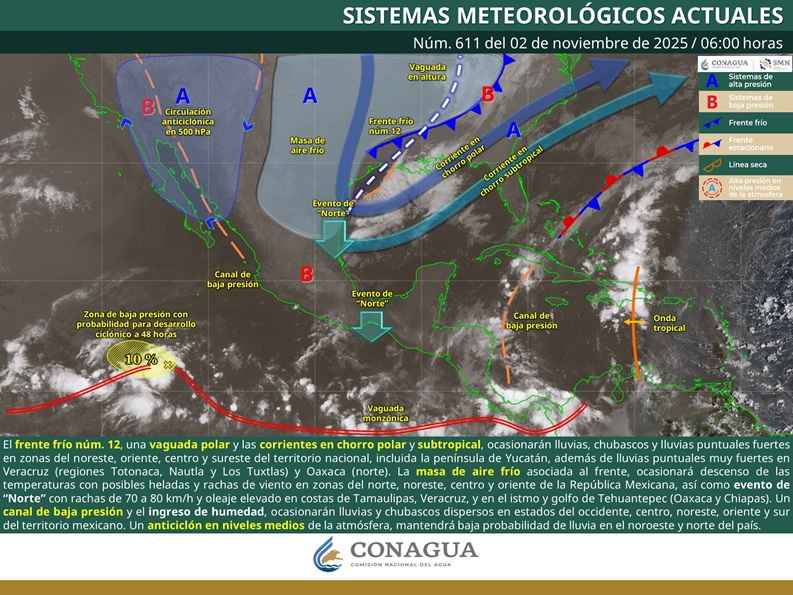 Intervalos de chubascos para hoy domingo en Michoacán Intervalos de chubascos para hoy domingo en Michoacán