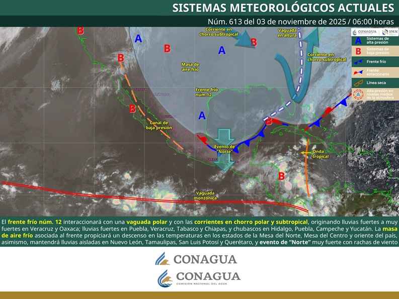 Intervalos de chubascos para hoy lunes en Michoacán Intervalos de chubascos para hoy lunes en Michoacán