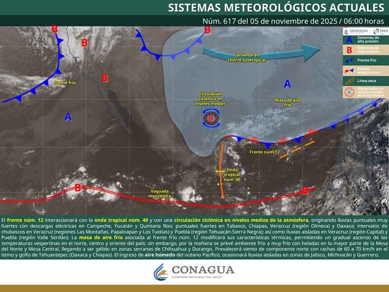 Pronóstico de lluvias aisladas en zonas de Michoacán Pronóstico de lluvias aisladas en zonas de Michoacán