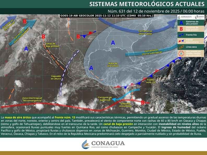 Lluvias y chubascos dispersos para hoy miércoles en zonas de Michoacán Lluvias y chubascos dispersos para hoy miércoles en zonas de Michoacán