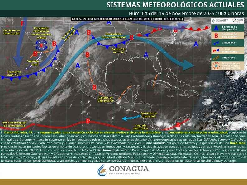Intervalos de chubascos para hoy miércoles en Michoacán Intervalos de chubascos para hoy miércoles en Michoacán