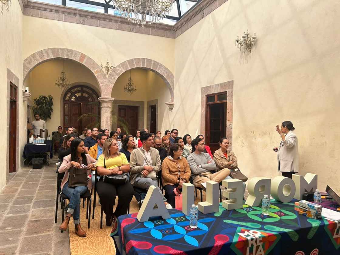 Gobierno de Morelia capacita a sector turístico en ‘Diseño de Experiencias’ Gobierno de Morelia capacita a sector turístico en ‘Diseño de Experiencias’