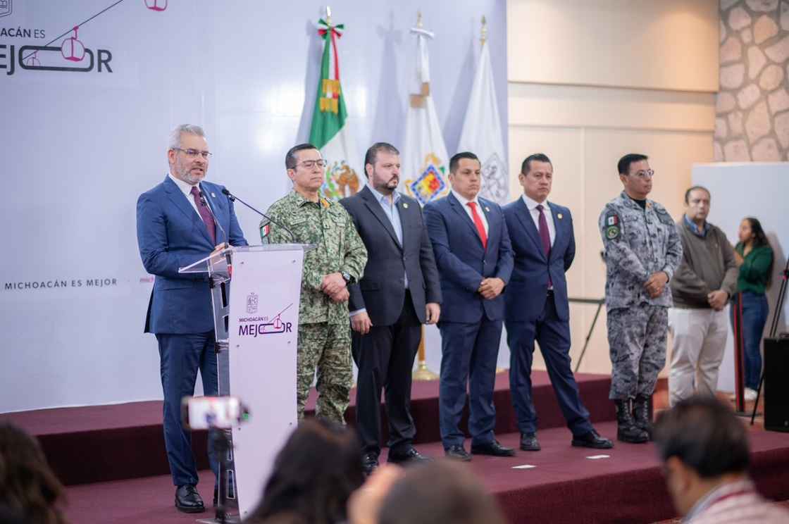 Plan Michoacán logra la cifra de homicidios más baja en 10 años, asegura Bedolla Plan Michoacán logra la cifra de homicidios más baja en 10 años, asegura Bedolla
