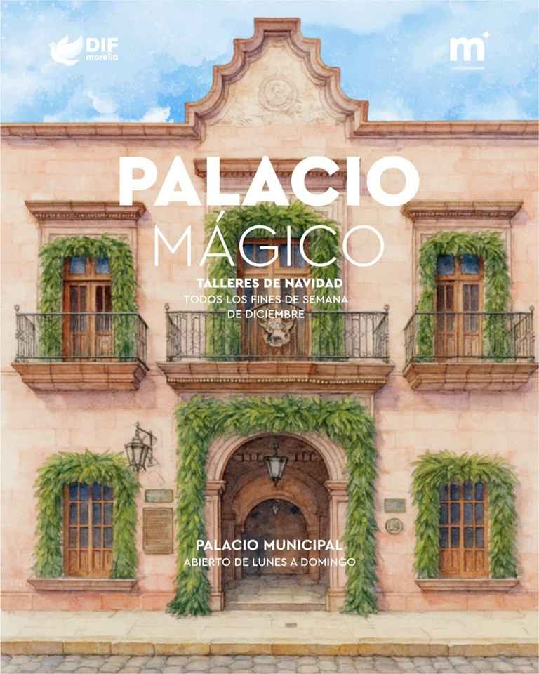 Invita DIF Morelia a disfrutar del Palacio Mágico a partir de este fin de semana Invita DIF Morelia a disfrutar del Palacio Mágico a partir de este fin de semana