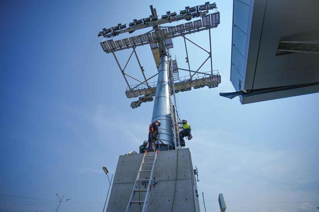 Por obras del teleférico, habrá desvío vehicular en el obelisco a Lázaro Cárdenas Por obras del teleférico, habrá desvío vehicular en el obelisco a Lázaro Cárdenas