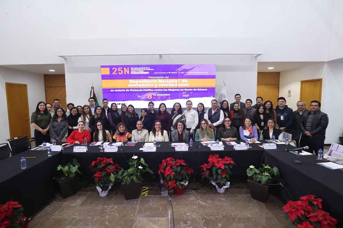 Presenta INE el Repositorio Nacional de sentencias y resoluciones en materia de Violencia Política contra las Mujeres en Razón de Género Presenta INE el Repositorio Nacional de sentencias y resoluciones en materia de Violencia Política contra las Mujeres en Razón de Género
