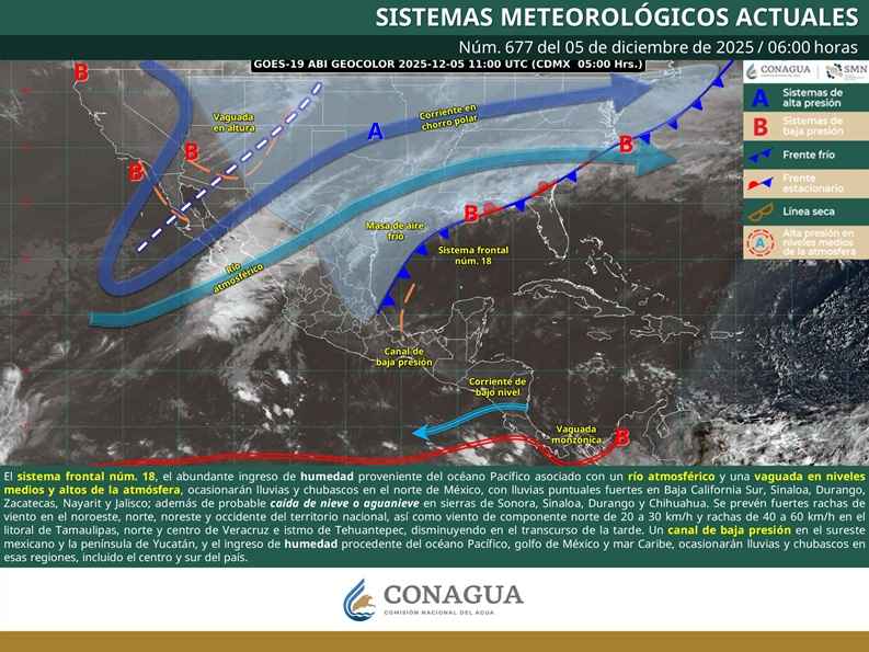 Intervalos de chubascos para hoy viernes en Michoacán Intervalos de chubascos para hoy viernes en Michoacán