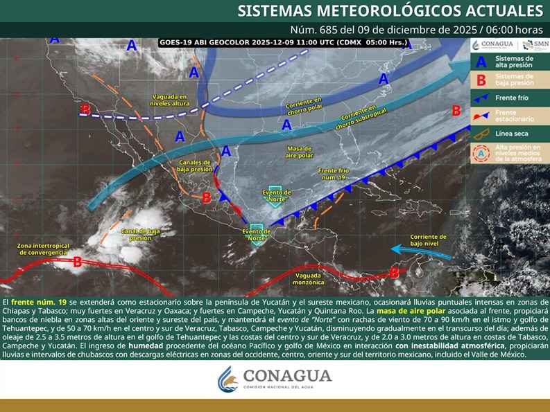 Cielo medio nublado a nublado con chubascos para hoy martes en Michoacán Cielo medio nublado a nublado con chubascos para hoy martes en Michoacán