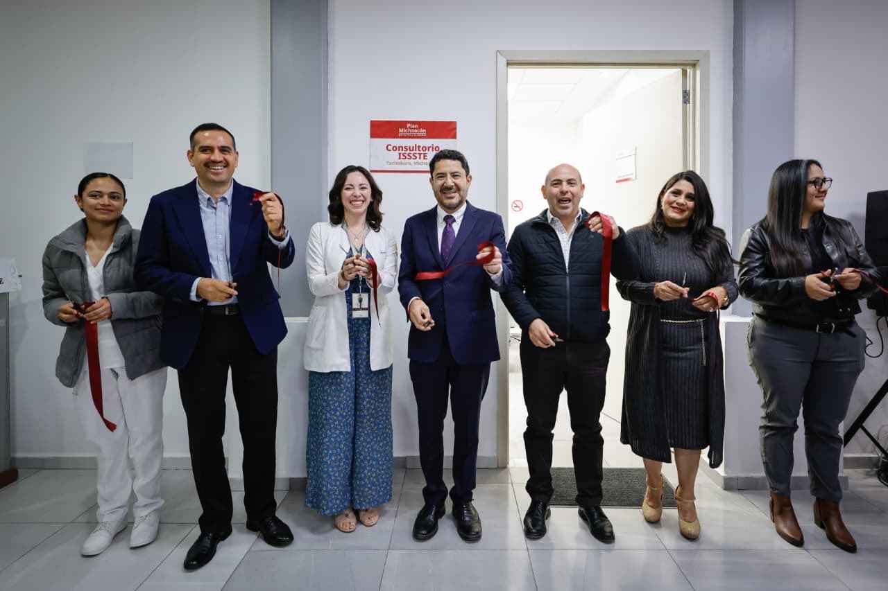 Inaugura Martí Batres Consultorio Médico del ISSSTE en Tarímbaro, Michoacán Inaugura Martí Batres Consultorio Médico del ISSSTE en Tarímbaro, Michoacán