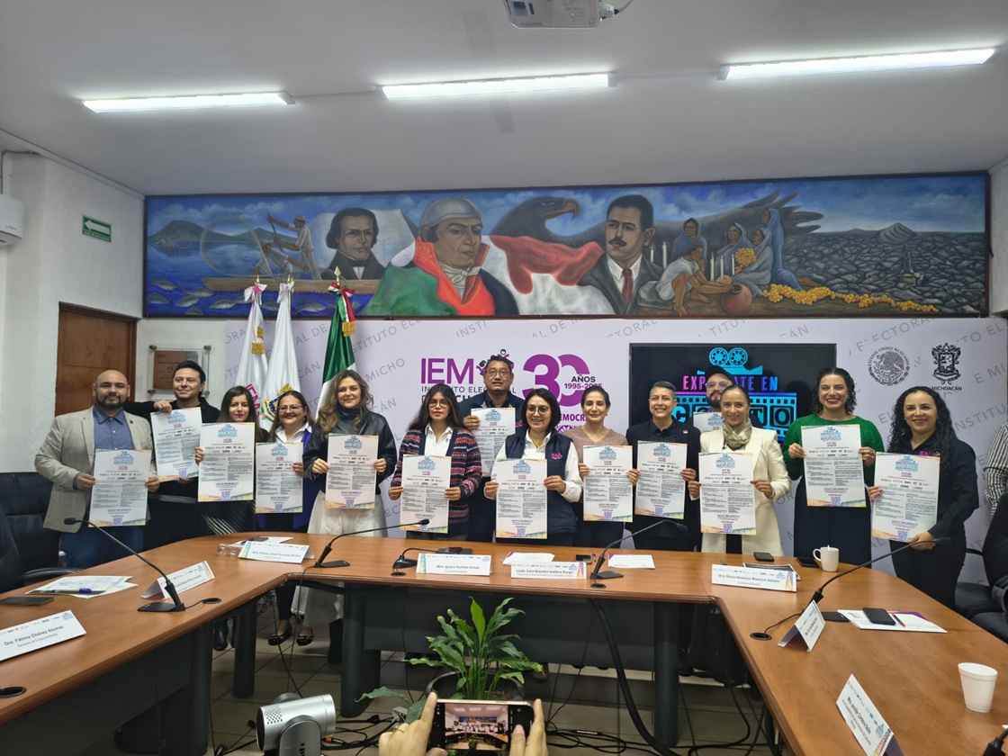 Comisión Fílmica de Morelia respalda concurso de cortometraje del IEM Comisión Fílmica de Morelia respalda concurso de cortometraje del IEM