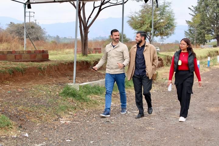 Yankel Benítez anuncia rehabilitación de canchas en tenencia Tacícuaro Yankel Benítez anuncia rehabilitación de canchas en tenencia Tacícuaro