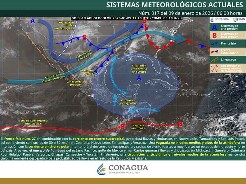 Ingreso de humedad del océano Pacífico, golfo de México y mar Caribe generará lluvias y chubascos en Michoacán Ingreso de humedad del océano Pacífico, golfo de México y mar Caribe generará lluvias y chubascos en Michoacán