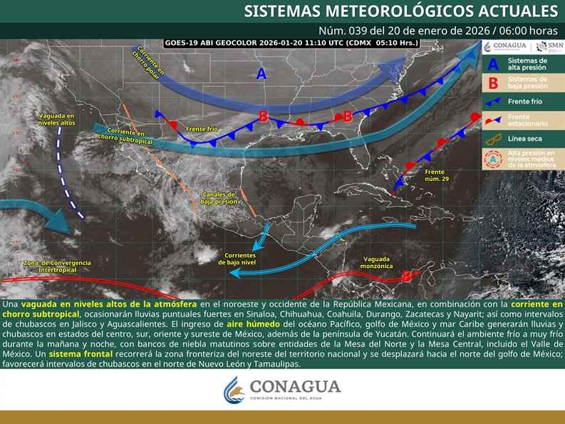 Pronóstico de ambiente fresco a templado para hoy martes en Michoacán Pronóstico de ambiente fresco a templado para hoy martes en Michoacán