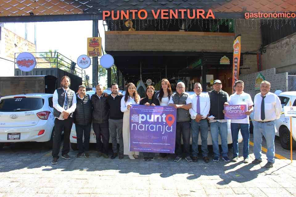 TaxiMich se suma a red de Puntos Naranja de Semmujeris en Morelia TaxiMich se suma a red de Puntos Naranja de Semmujeris en Morelia