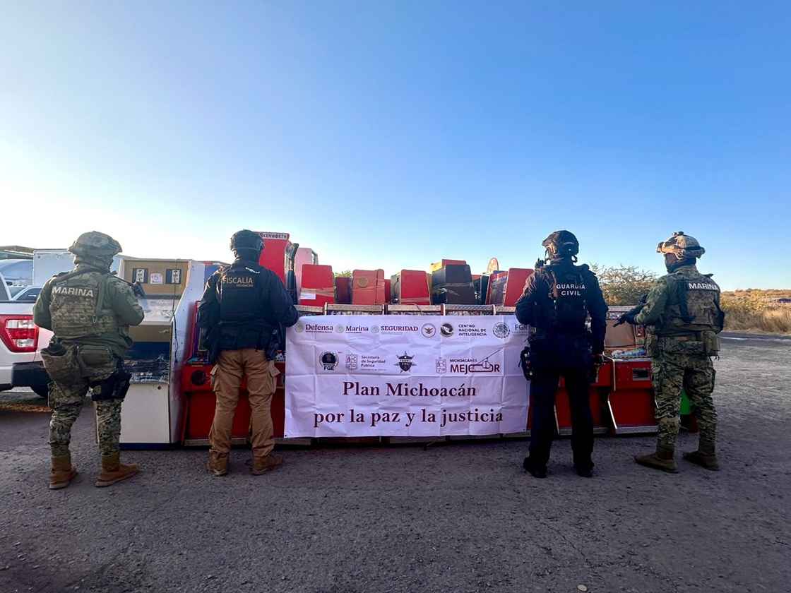 En Zamora y Jacona, FGE ejecuta 10 cateos y asegura 52 máquinas tragamonedas En Zamora y Jacona, FGE ejecuta 10 cateos y asegura 52 máquinas tragamonedas