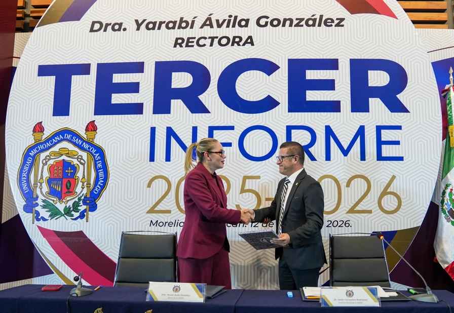 Yarabí Ávila resalta que la UMSNH cuenta con una legislación del siglo XXI, preparada para los desafíos del futuro Yarabí Ávila resalta que la UMSNH cuenta con una legislación del siglo XXI, preparada para los desafíos del futuro