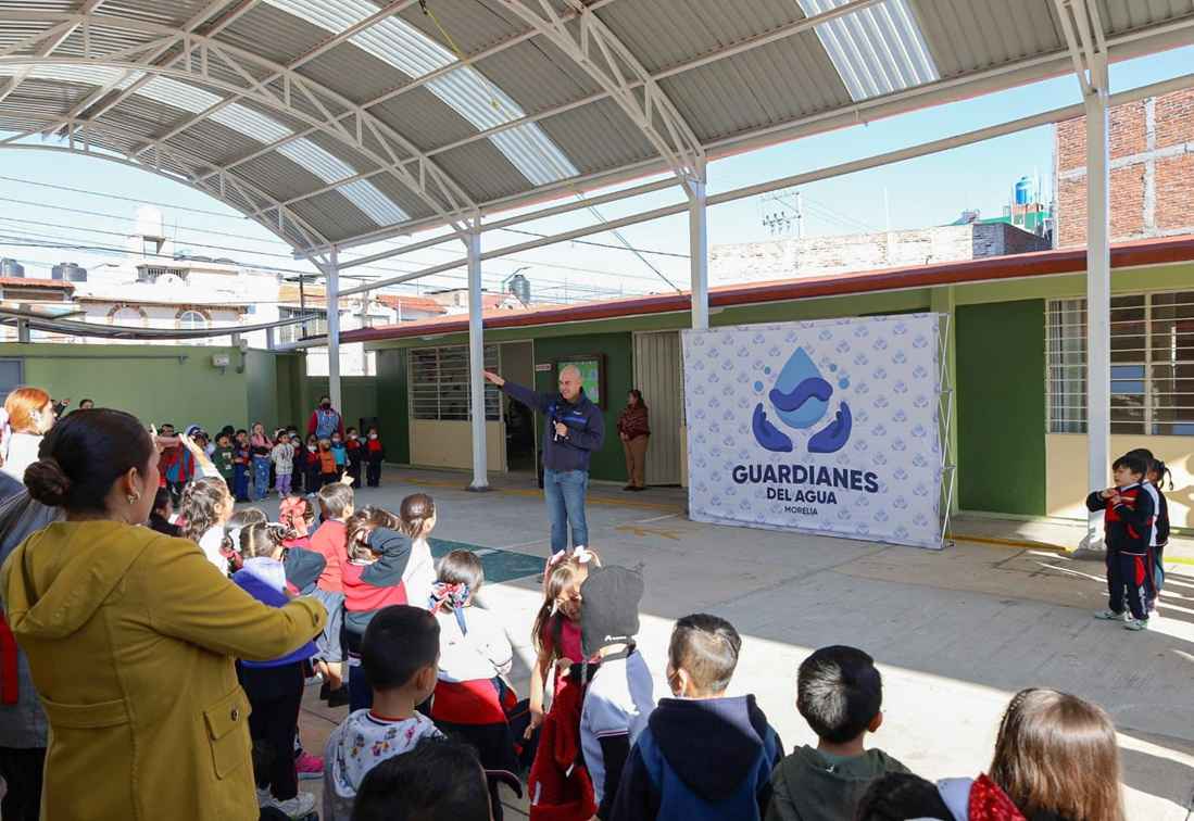 Adolfo Torres fortalece la conciencia hídrica en la infancia con Guardianes del Agua Adolfo Torres fortalece la conciencia hídrica en la infancia con Guardianes del Agua