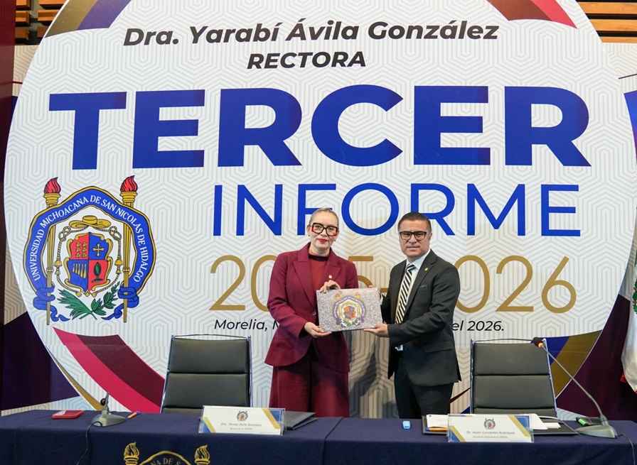 La Universidad Michoacana está firme, con rumbo y futuro sustentable: Yarabí Ávila La Universidad Michoacana está firme, con rumbo y futuro sustentable: Yarabí Ávila