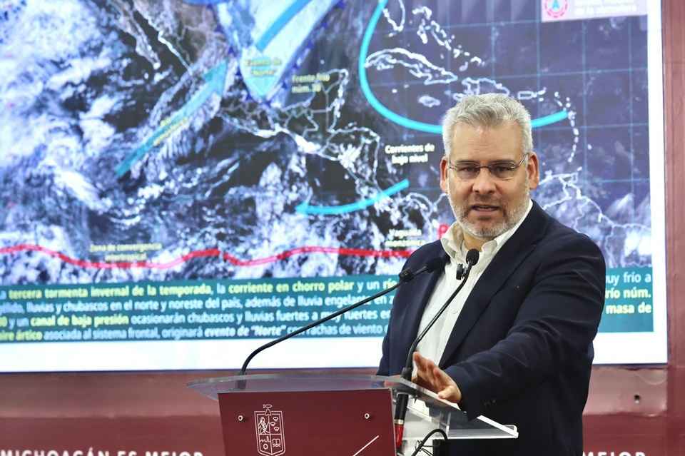 Preparado PC Michoacán ante alerta de heladas para próximas horas Preparado PC Michoacán ante alerta de heladas para próximas horas