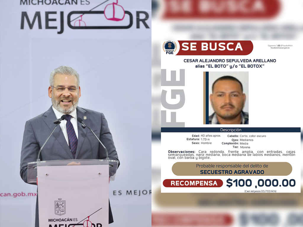 Pronto se logrará la captura del «Botox» promete Bedolla, luego de que el sujeto pidiera la intervención de EU a México Pronto se logrará la captura del «Botox» promete Bedolla, luego de que el sujeto pidiera la intervención de EU a México