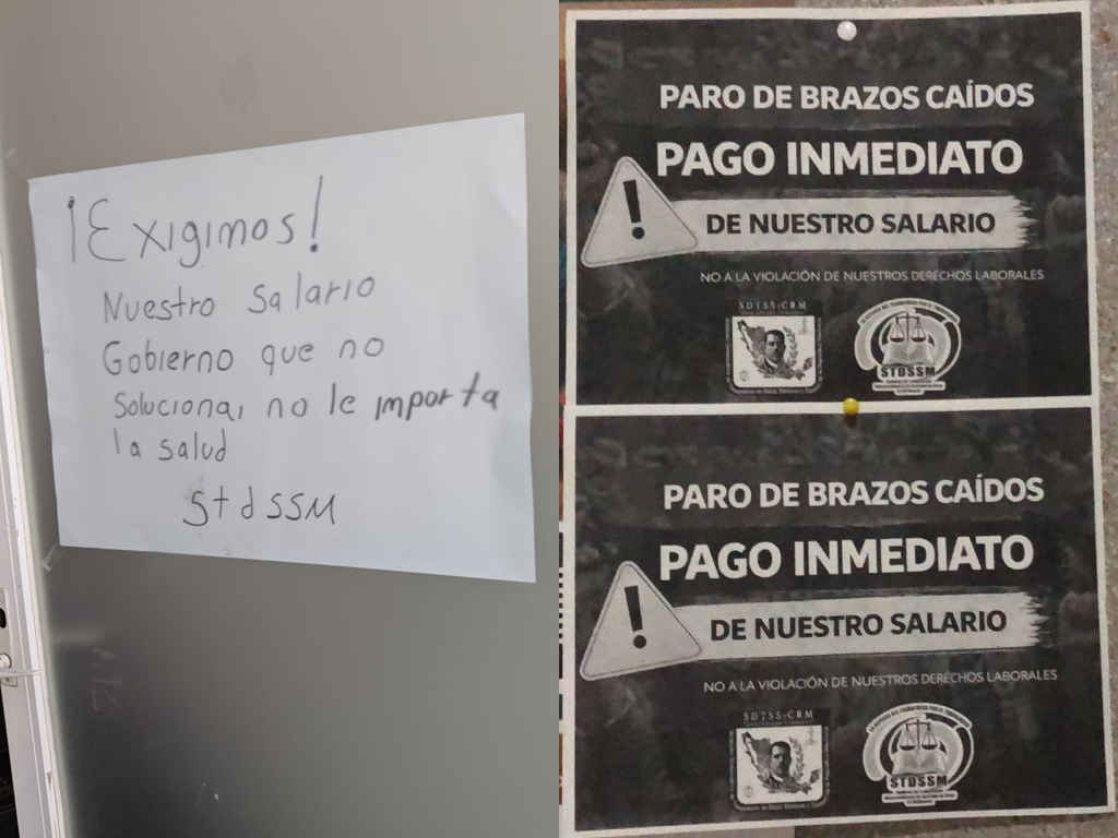 Persisten adeudos salariales a personal de salud; responsabilizan a transición al IMSS-Bienestar Persisten adeudos salariales a personal de salud; responsabilizan a transición al IMSS-Bienestar