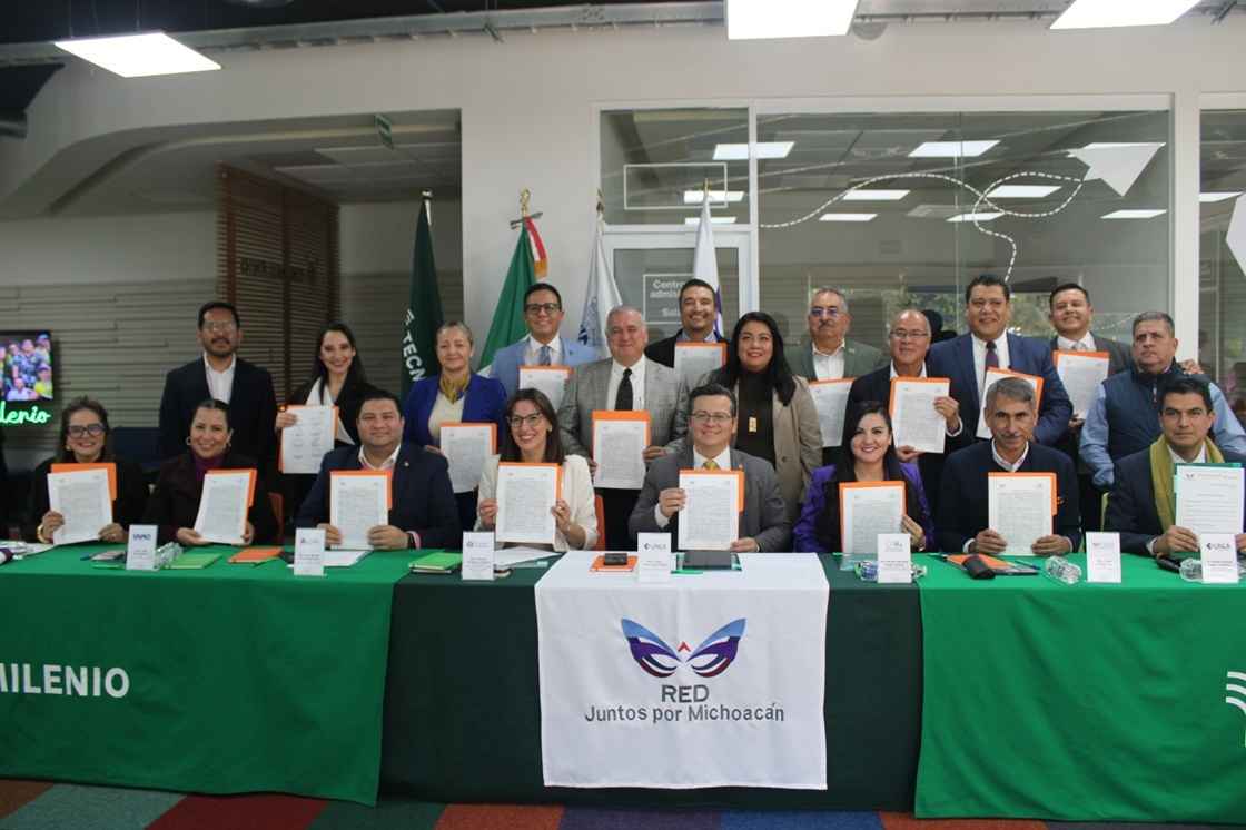 Para afianzar estrategias anticorrupción, la SESEA y la Red Juntos Por Michoacán firman convenio Para afianzar estrategias anticorrupción, la SESEA y la Red Juntos Por Michoacán firman convenio
