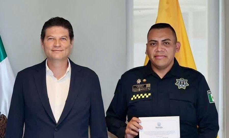 Nombramiento de Isaac Olguín refleja el alto perfil de elementos de la Policía Morelia Nombramiento de Isaac Olguín refleja el alto perfil de elementos de la Policía Morelia