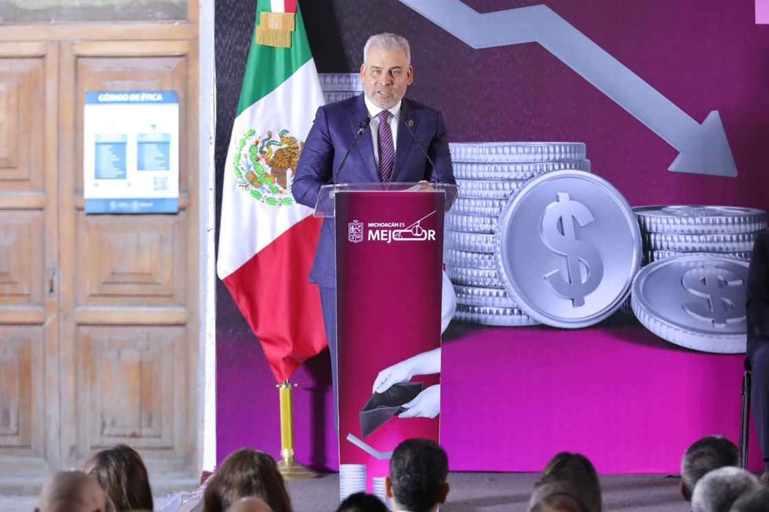 Avanza iniciativa de reforma constitucional de Bedolla para frenar endeudamiento del estado Avanza iniciativa de reforma constitucional de Bedolla para frenar endeudamiento del estado