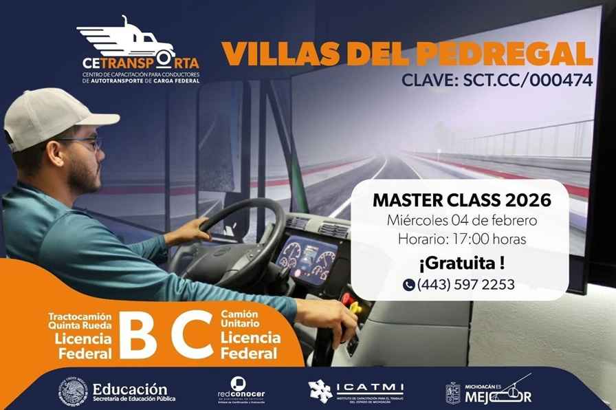 Icatmi ofrece clase muestra gratuita en simulador de tractocamión en Villas del Pedregal Icatmi ofrece clase muestra gratuita en simulador de tractocamión en Villas del Pedregal