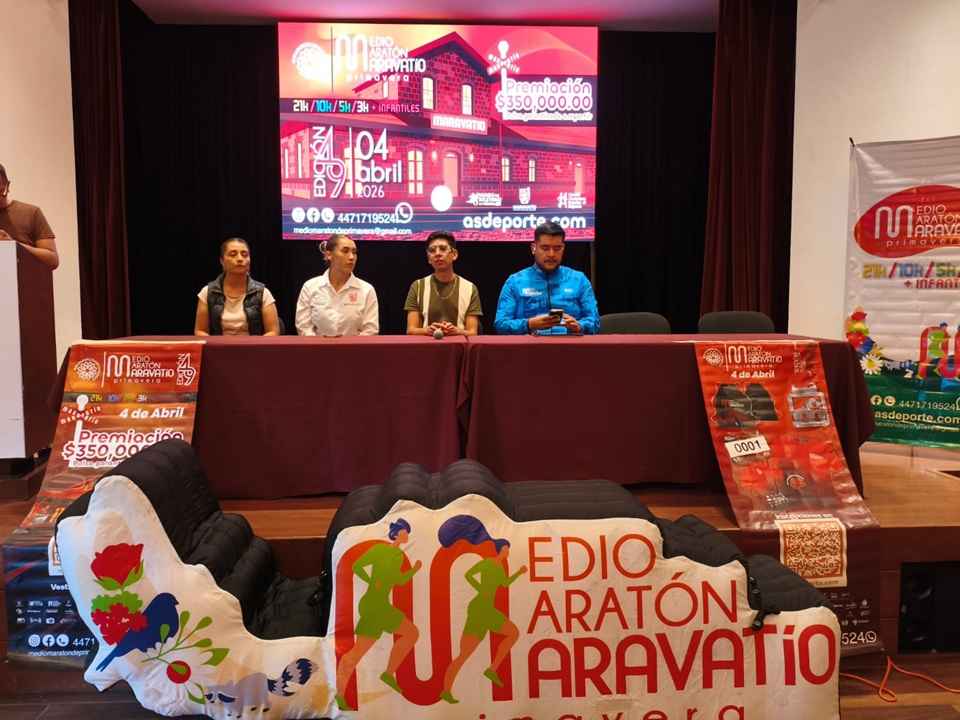 Maravatío anuncia medio maratón de primavera Maravatío anuncia medio maratón de primavera
