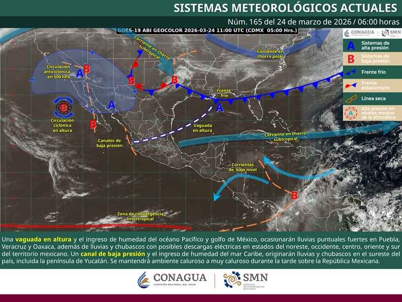 Pronóstico de cielo medio nublado a nublado con intervalos de chubascos para hoy martes en Michoacán Pronóstico de cielo medio nublado a nublado con intervalos de chubascos para hoy martes en Michoacán