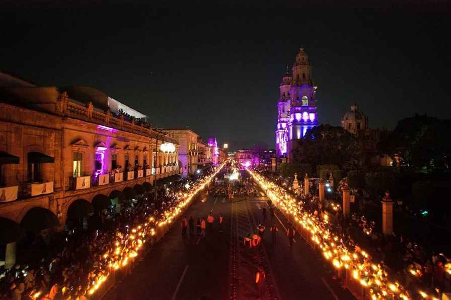 Estos son los cierres viales para la Procesión del Silencio, en Morelia Estos son los cierres viales para la Procesión del Silencio, en Morelia