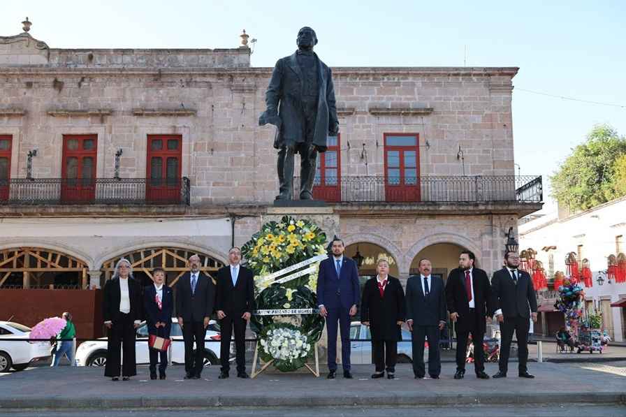 Ayuntamiento de Morelia conmemora CCXX Aniversario del Natalicio de Benito Juárez Ayuntamiento de Morelia conmemora CCXX Aniversario del Natalicio de Benito Juárez