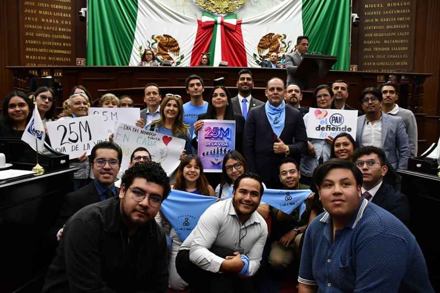 Proponen diputados del PAN declarar el 25 de marzo como Día Estatal de la Vida Proponen diputados del PAN declarar el 25 de marzo como Día Estatal de la Vida