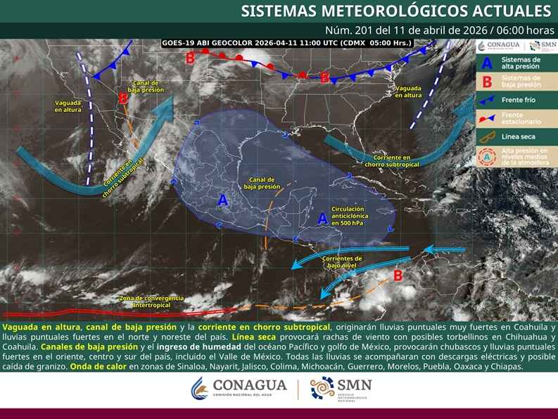 Pronóstico de ambiente caluroso a muy caluroso en la región, prevaleciendo la onda de calor en Michoacán Pronóstico de ambiente caluroso a muy caluroso en la región, prevaleciendo la onda de calor en Michoacán