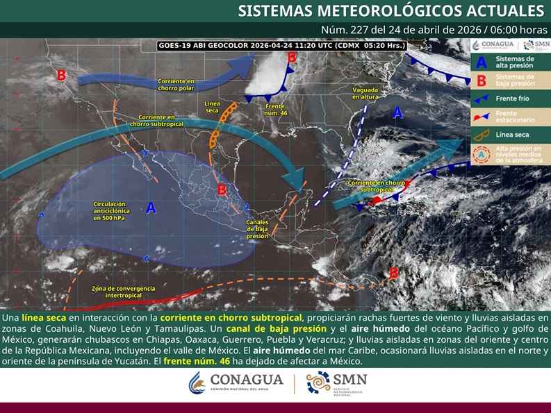 Pronóstico de ambiente muy caluroso, con probabilidad de lluvias con chubascos en Michoacán Pronóstico de ambiente muy caluroso, con probabilidad de lluvias con chubascos en Michoacán