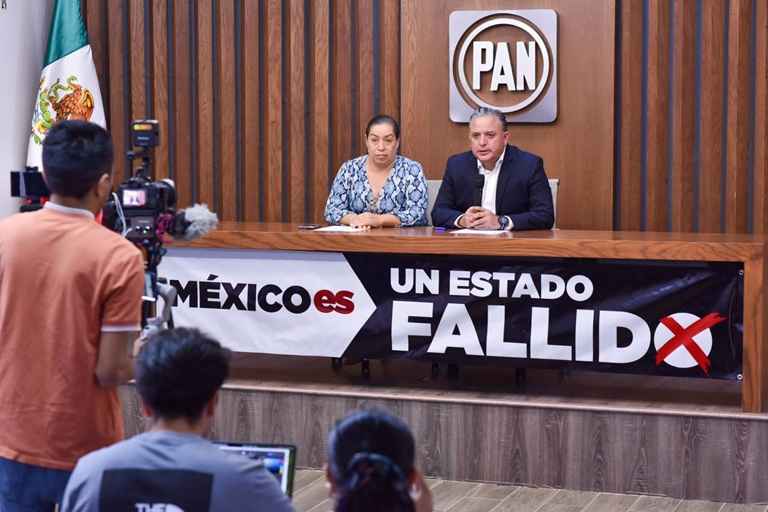 Narcogobierno del Cártel de Morena sometió a México: PAN Michoacán Narcogobierno del Cártel de Morena sometió a México: PAN Michoacán