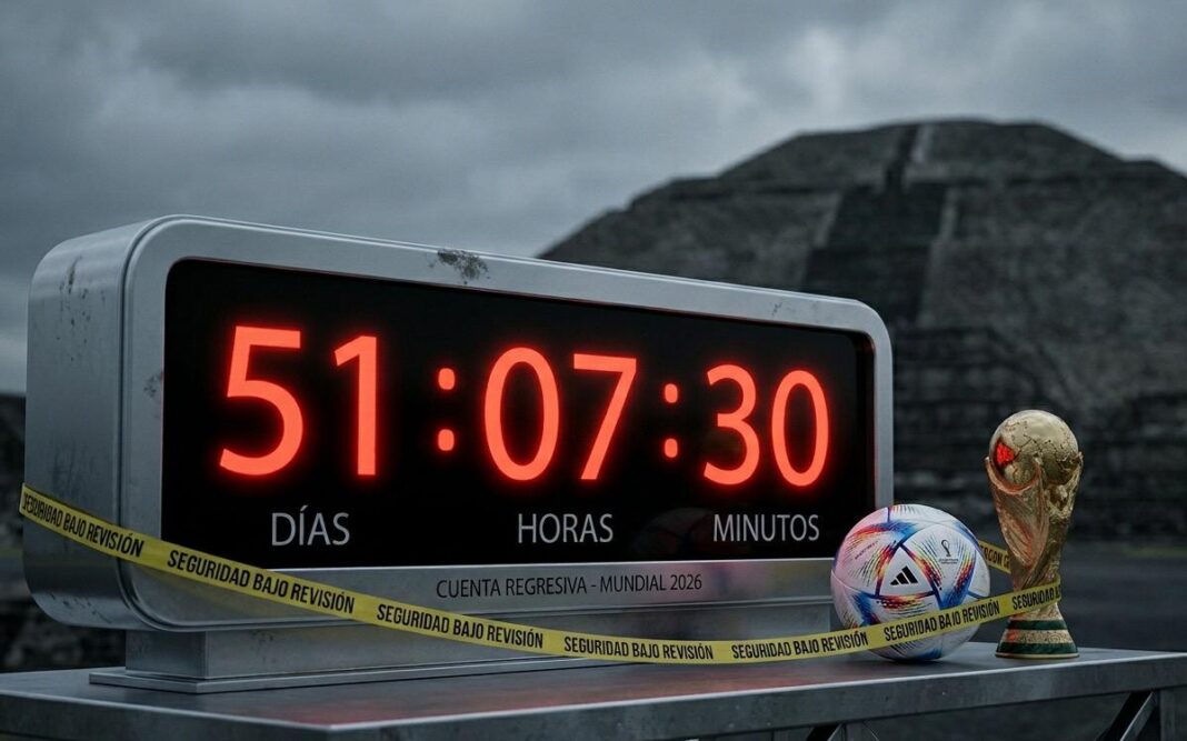 El reloj del Mundial 2026 bajo presión: ¿Está México preparado tras la tragedia en Teotihuacán? El reloj del Mundial 2026 bajo presión: ¿Está México preparado tras la tragedia en Teotihuacán?
