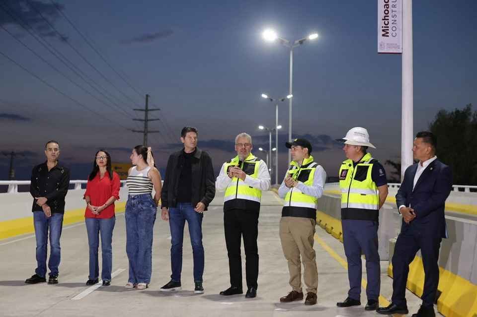 Gobierno estatal abre carriles superiores del puente Independencia Gobierno estatal abre carriles superiores del puente Independencia