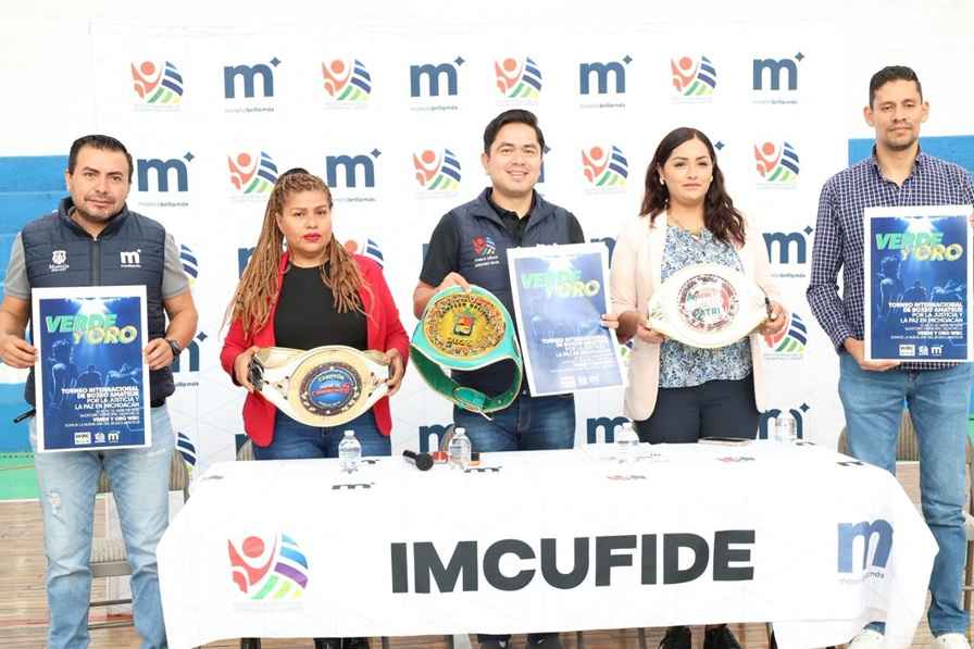 Imcufide y WBC presentan el Torneo Internacional de Boxeo “Verde y Oro” Imcufide y WBC presentan el Torneo Internacional de Boxeo “Verde y Oro”